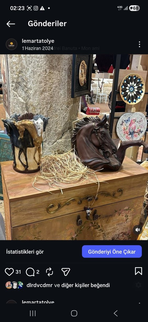 Atlı vazo - Görsel 2