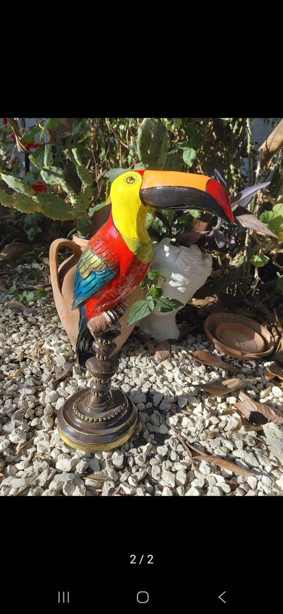 Renkli Tukan Kuşu Biblo - Görsel 2