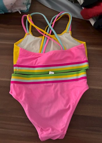 Penti Penti Renkli Baskılı Kız Bikini Takımı