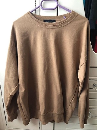 Nude renk sweatshirt