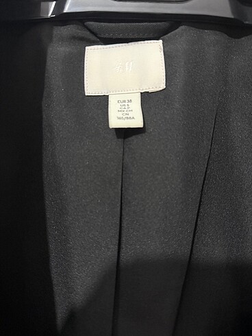 38 Beden H&m fit blazer