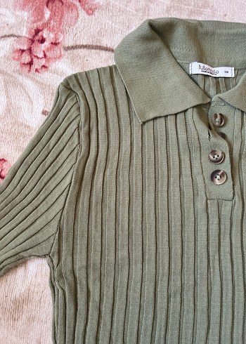 Kadın triko bluz - Görsel 2