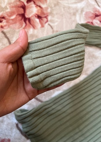 Kadın triko bluz - Görsel 3