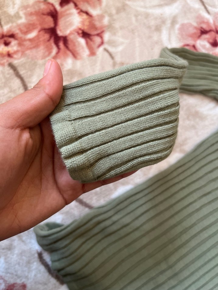 Kadın triko bluz - Görsel 3