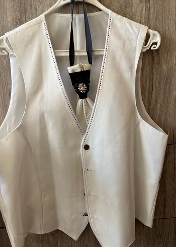 Düğmeli Uzun Kollu Erkek Takım Elbise - Görsel 5