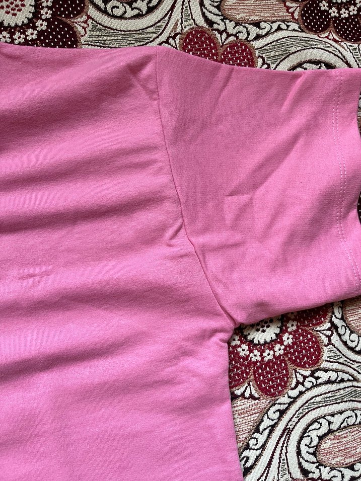 Kadın pembe tişört - Görsel 3