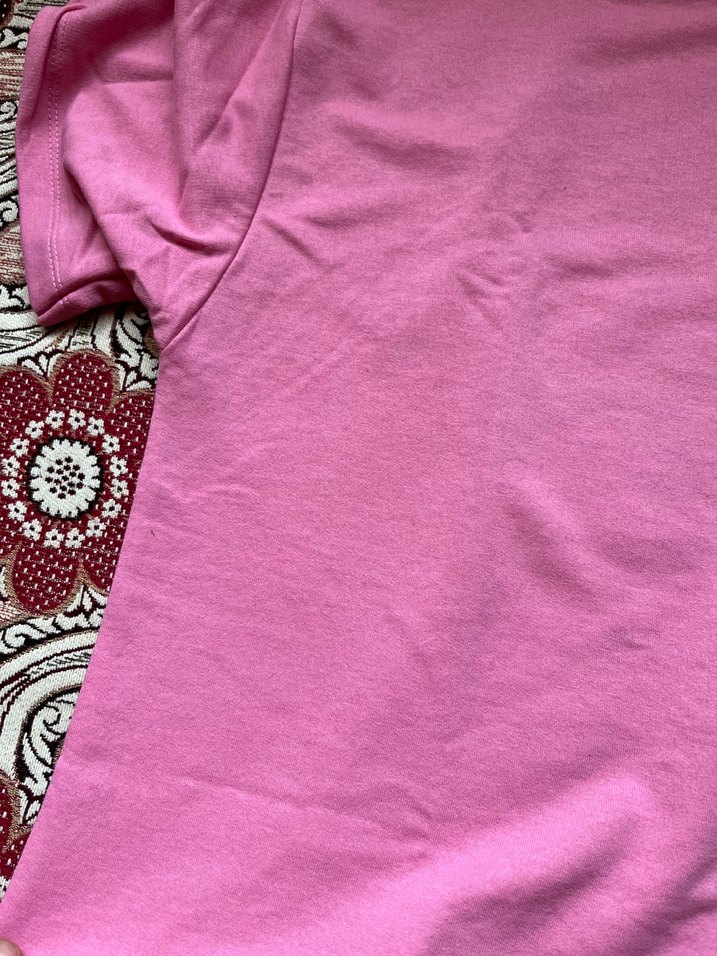 Kadın pembe tişört - Görsel 2