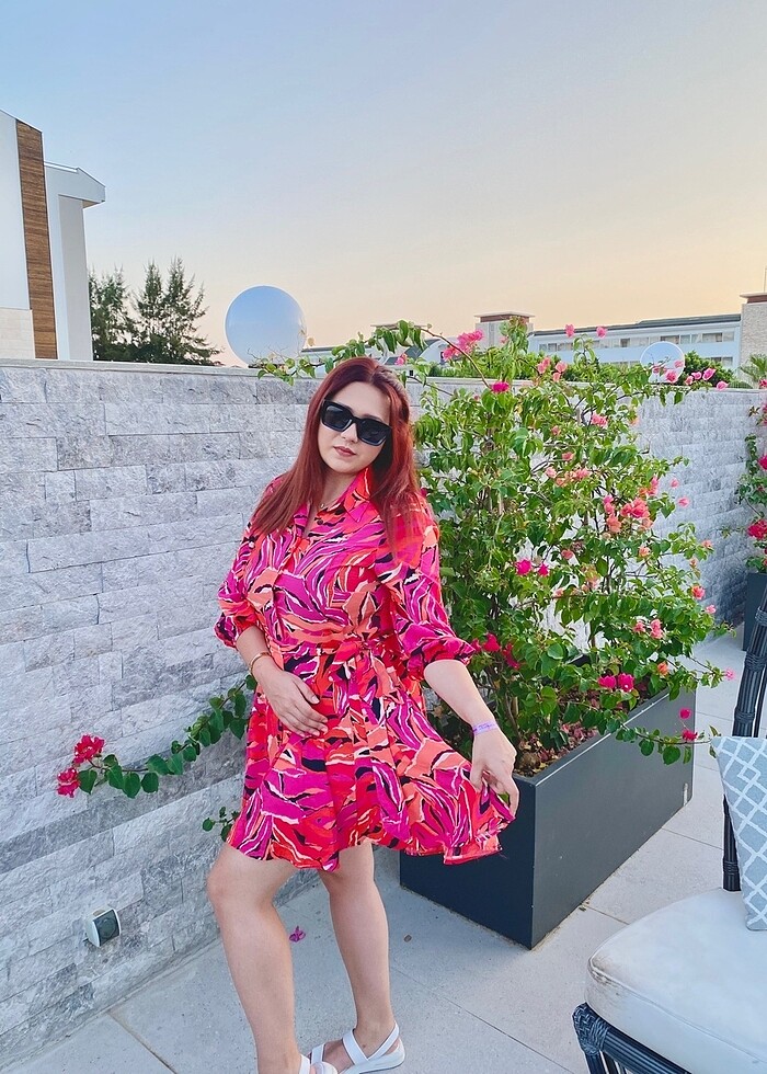 Gömlek Elbise - Görsel 2