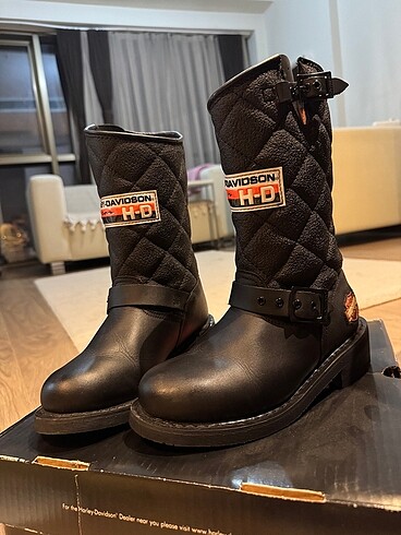 36 Beden siyah Renk Harley Davidson Bot