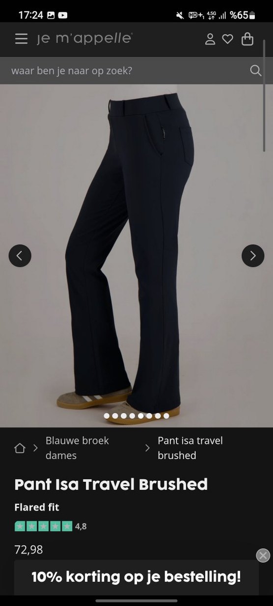 outdoor konforlu pantolon je'm appelle - Görsel 5