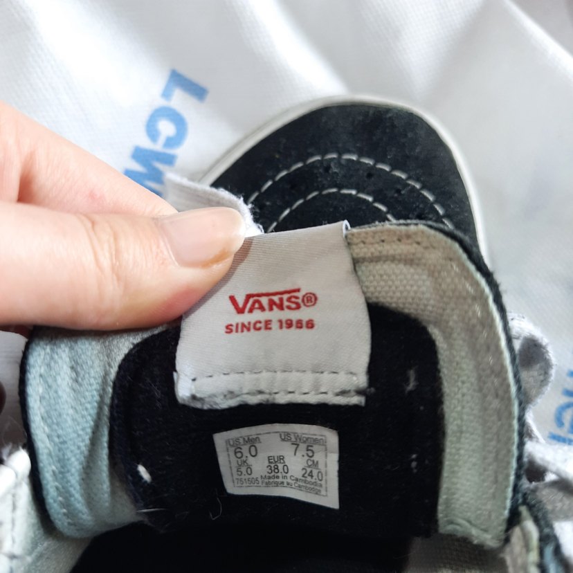 Vans SK8-LOW checkerboard - Görsel 5