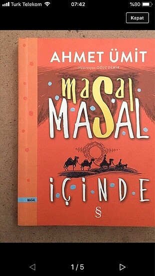 Masal masal içinde ve haritada kaybolmak