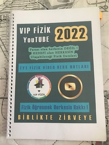 Tyt fizik video ders defteri