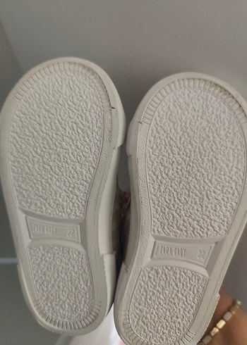 Kız Çocuk Pembe Çizgili Spor Ayakkabı - Görsel 3