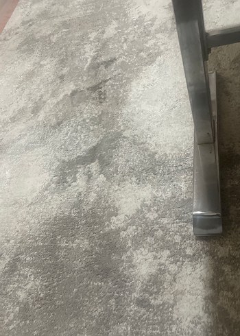6 m2 kalın Gri Desensiz halı