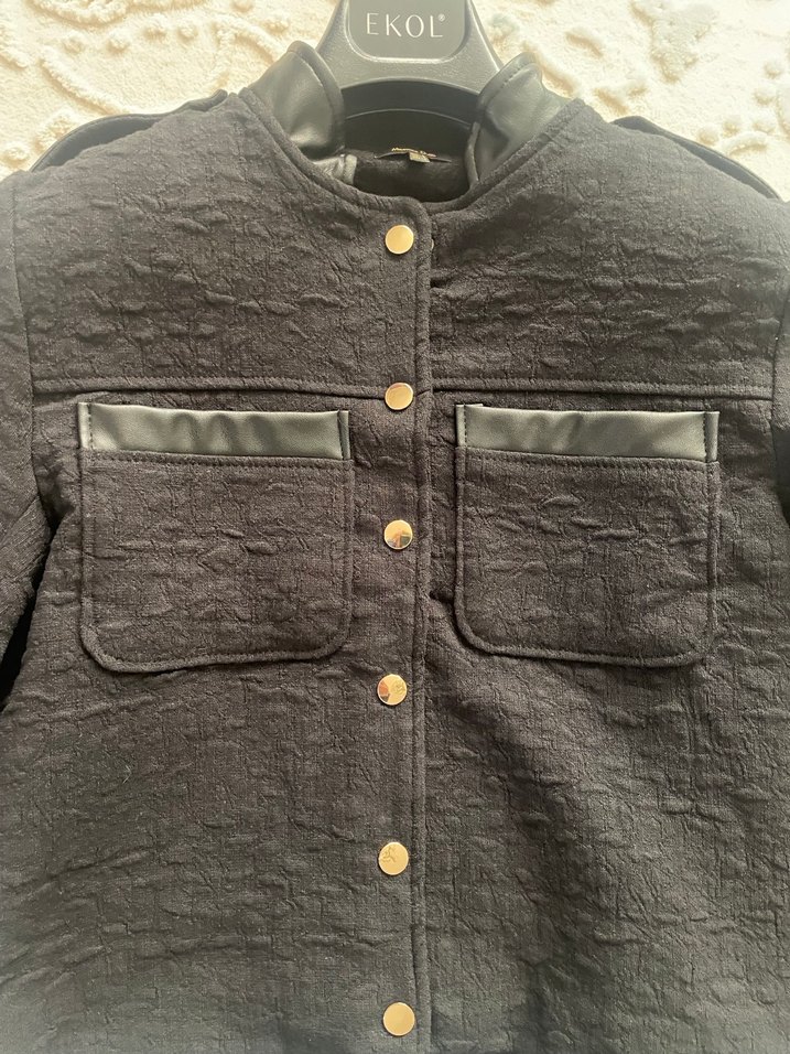 Massimo Dutti orijinal etek ceket S - Görsel 5