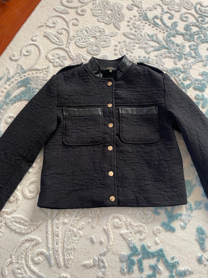 Massimo Dutti orijinal etek ceket S - Görsel 2