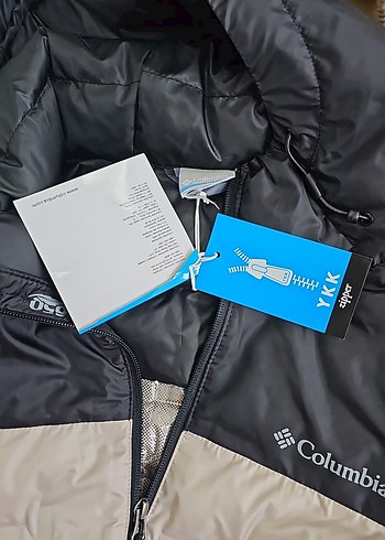 Columbia Kapüşonlu Bej-siyah Erkek Mont - Görsel 2