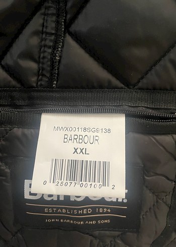 Barbour Kadın Siyah Düğmeli Orta Boy Jacket - Görsel 4