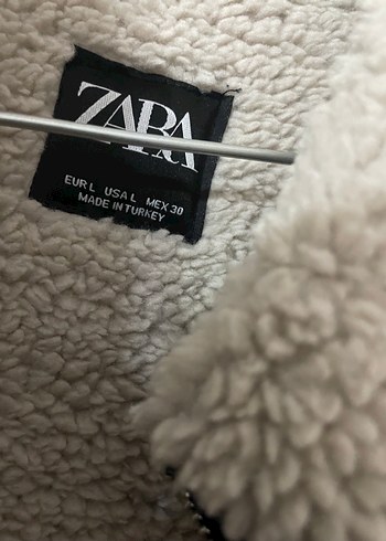 Orjinal Zara  Deri Biker Ceket - Görsel 6