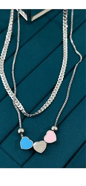 Tiffany&Co Çelik kolye