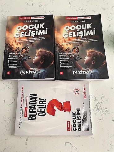 3.Sınıf Çocuk Gelişimi cs kitap