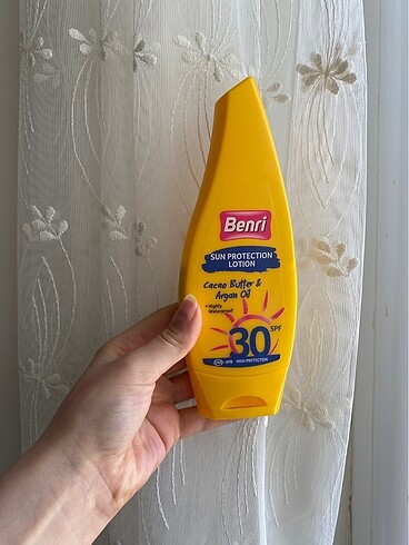 Benri güneş kremi 30 spf