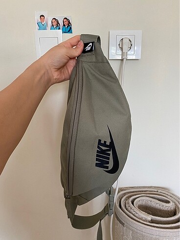 Kadın nike haki bel çantası
