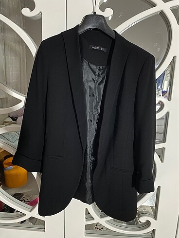 Kadın siyah blazer ceket