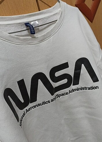 NASA H&M SWEATSHİRT 