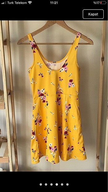 xs Beden H&M elbise