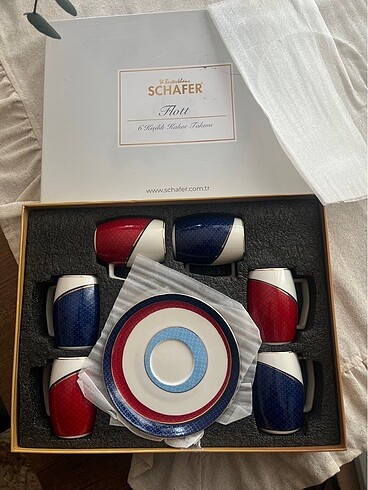 schafer flott kahve fincan takımı