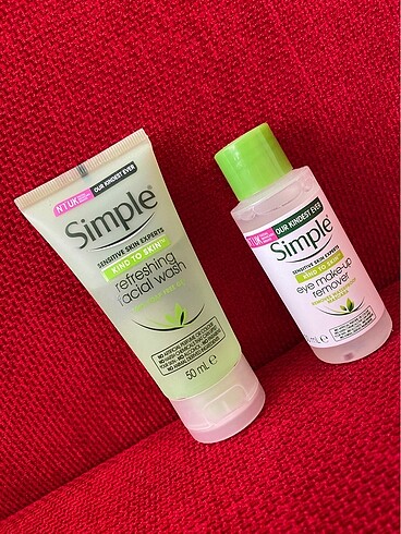  Beden Renk Simple temizleme ürünleri