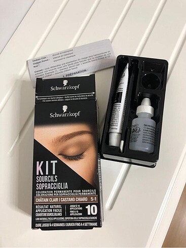 Schwarzkopf kalıcı kaş boyası