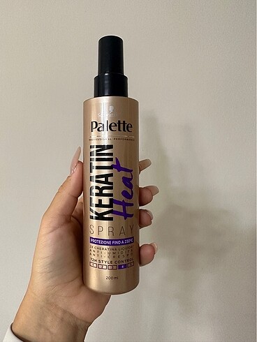 Schwarzkopf Palette keratin ısı sprey