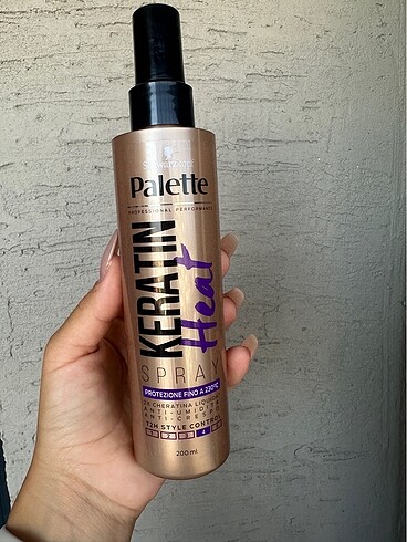 Beden Palette keratin ısı sprey