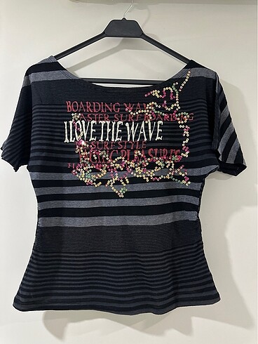 Diğer Siyah şık tshirt
