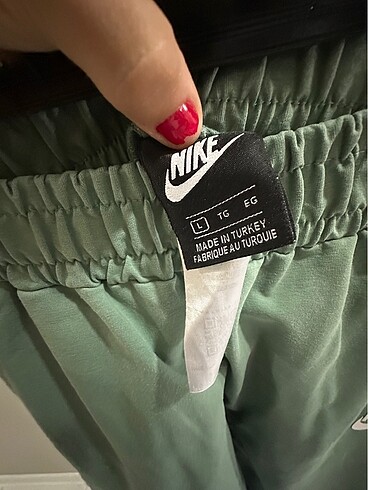 l Beden yeşil Renk Nike eşofman altı
