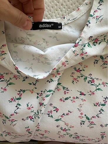 m Beden beyaz Renk Addax tshirt