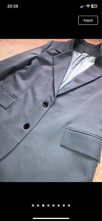 42 Beden Mavi blazer