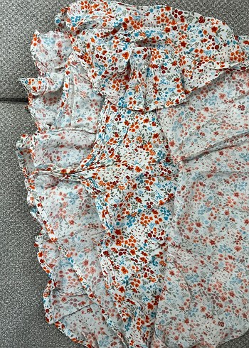 Çiçekli şort etek - Görsel 2