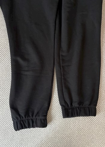 Kadın Siyah Rahat Kesim Eşofman Altı - Görsel 3