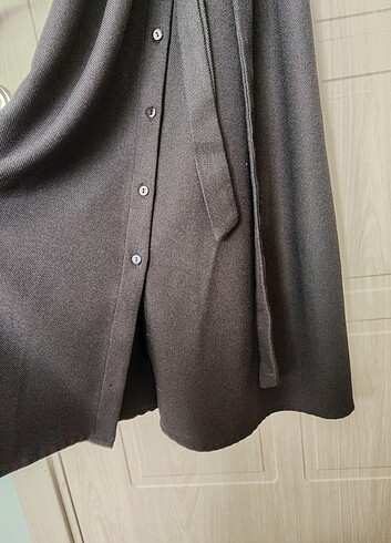 Siyah uzun elbise - Görsel 4