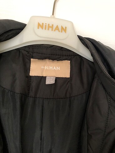 m Beden siyah Renk Nihan şişme kaban