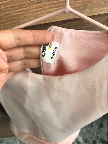 12-18 Ay Beden Kiz bebek kostüm gelinlık abaya