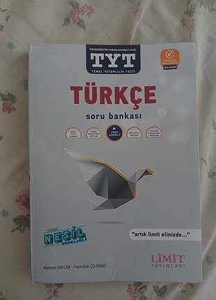 Limit tyt Türkçe test kitabı