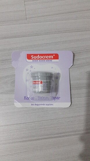 Sudocrem pişik kremi