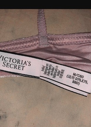 Victoria s Secret pudra pembe simli bralet