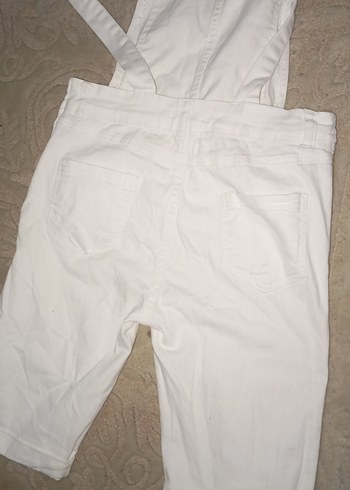 Kızlar için Beyaz şort Tulum - Görsel 4