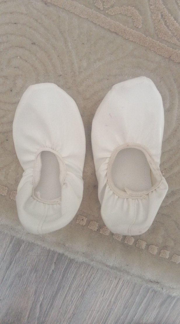 Kız Çocuk Beyaz Bale Babetleri - Görsel 3